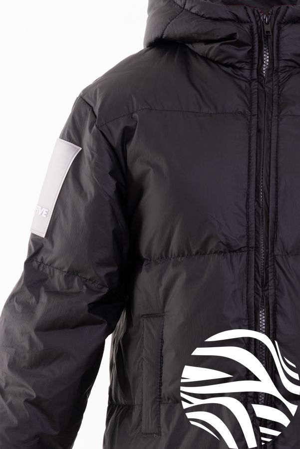 Демісезонна куртка для дівчаток Lucky модель 08, Чорний, 110 см