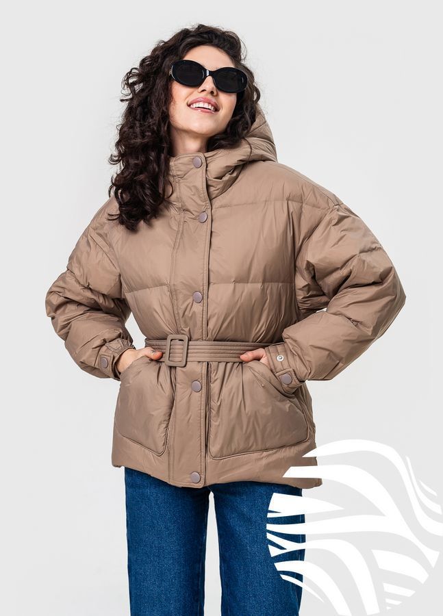 Куртка Viva-Wear модель 2302, Бежевий, M-L