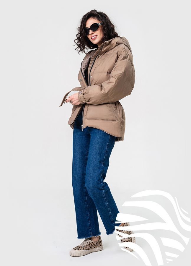 Куртка Viva-Wear модель 2302, Бежевий, M-L