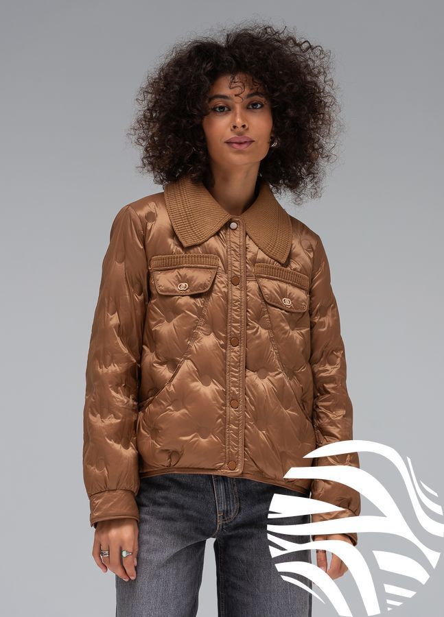 Ультралегка куртка Viva-Wear модель 181, Бежевий, L
