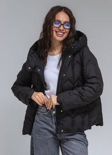 Ультралегка куртка Viva-Wear модель 6538, Чорний, M