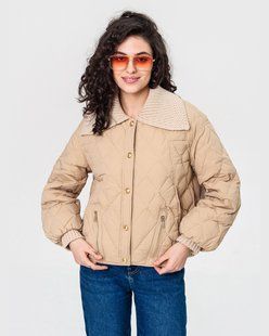 Ультралегка куртка Viva-Wear модель 8809, Бежевий, M