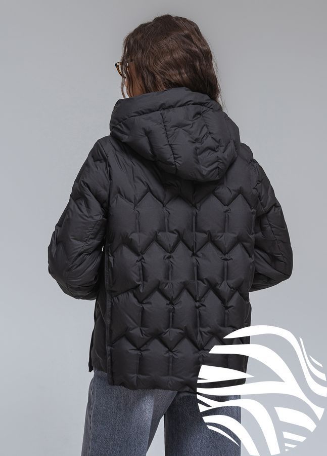 Ультралегка куртка Viva-Wear модель 6538, Чорний, L