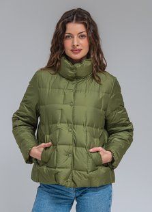 Ультралегка куртка Viva-Wear модель 6537, Хакі, S