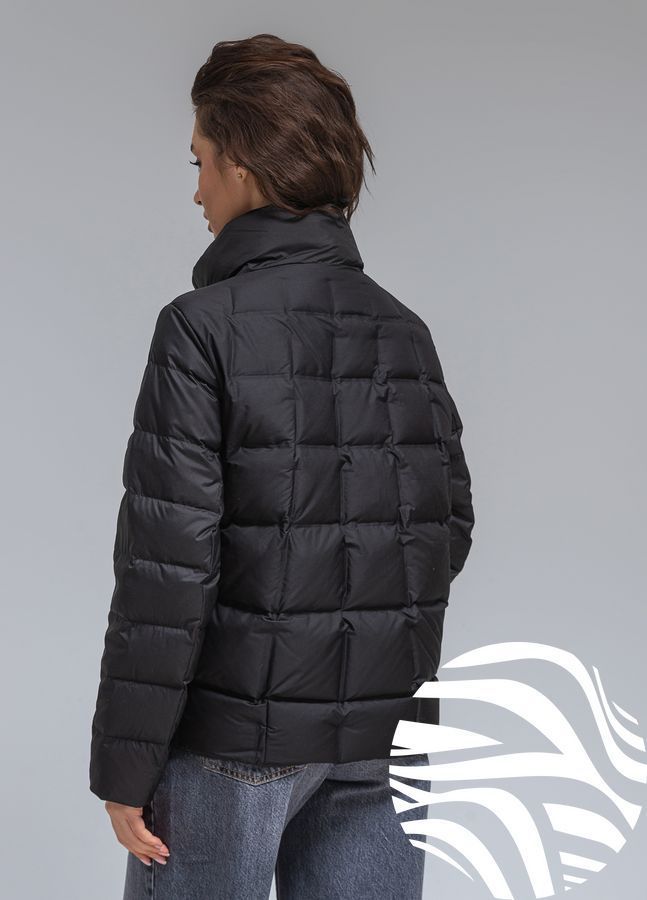 Ультралегка куртка Viva-Wear модель 6537, Чорний, L