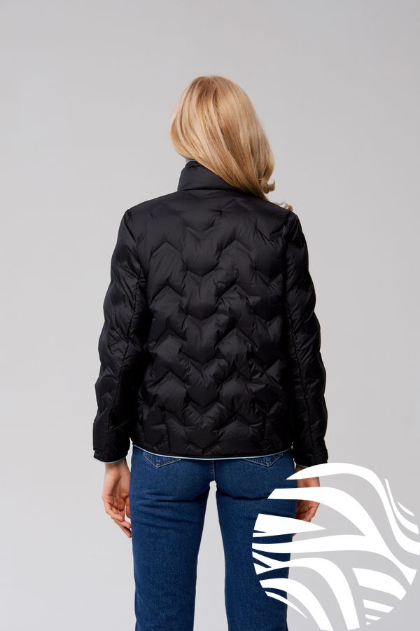 Ультралегка пухова куртка Viva-Wear модель 888, Чорний, S