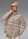 Демісезонна жіноча куртка ультралегка весна-осінь Viva Wear модель 88102, Бежевий, M