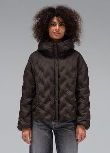 Ультралегка куртка Viva-Wear модель 6568, Шоколад, L