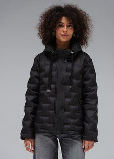Ультралегка куртка Viva-Wear модель 6518, Чорний, S
